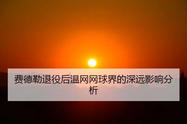 费德勒退役后温网网球界的深远影响分析